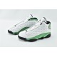 Air Jordan 13 Retro White Lucky Green 414571 113 Womens And Mens Shoes